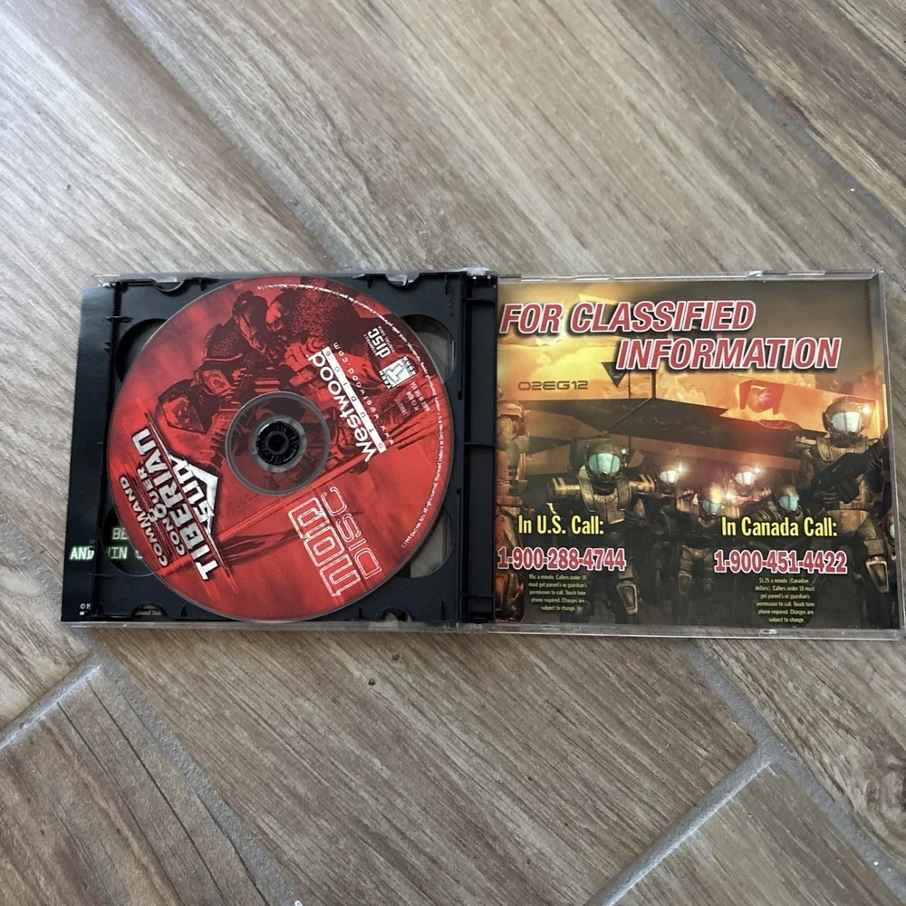 Command and Conquer: Tiberian Sun (PC, 1999)‎ CD ROM 2 Disc